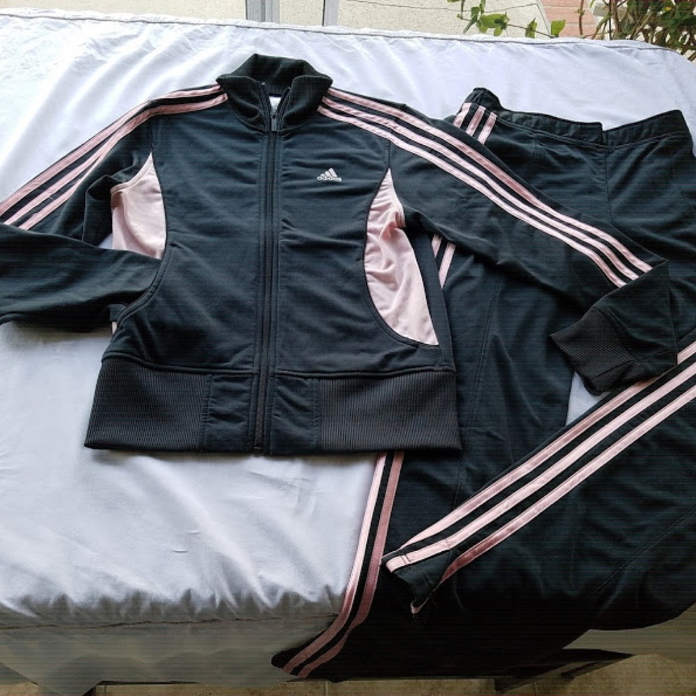 ADIDAS sweatshirt and joggers